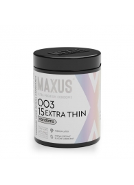 Экстремально тонкие презервативы MAXUS 003 Extra Thin - 15 шт. - Maxus - купить с доставкой в Бердске