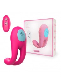 Розовое виброкольцо с пультом ДУ - I-MOON - в Бердске купить с доставкой