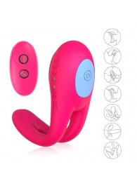 Розовое виброкольцо с пультом ДУ - I-MOON - в Бердске купить с доставкой