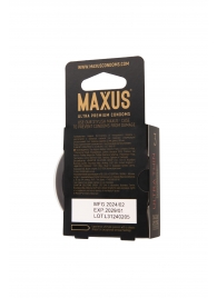 Ультратонкие презервативы MAXUS AIR Ultra Thin - 3 шт. - Maxus - купить с доставкой в Бердске