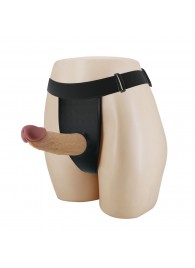 Полый страпон на регулируемых трусиках Houston - 17,5 см. - Baile - купить с доставкой в Бердске