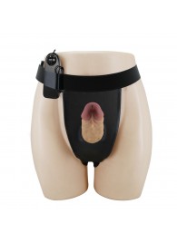 Полый вибрострапон на регулируемых трусиках Draven - 17,5 см. - Baile - купить с доставкой в Бердске