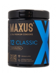 Классические презервативы MAXUS Classic - 12 шт. - Maxus - купить с доставкой в Бердске