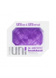 Фиолетовый мастурбатор-стимулятор Tenga Uni Amethyst - Tenga - в Бердске купить с доставкой
