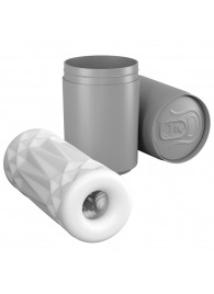 Белый компактный мастурбатор Maid Service в упаковке-банке - Baile - в Бердске купить с доставкой