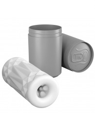 Белый компактный мастурбатор Fine Lady в упаковке-банке - Baile - в Бердске купить с доставкой