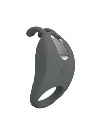 Серое эрекционное кольцо с вибрацией Master Ring - Baile - в Бердске купить с доставкой
