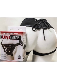 Универсальные трусики Harness UNI strap с корсетом - LOVETOY (А-Полимер) - купить с доставкой в Бердске