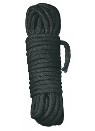 Чёрная веревка для связывания - 700 см. - Orion - купить с доставкой в Бердске