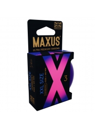 Презервативы Maxus XXL увеличенного размера - 3 шт. - Maxus - купить с доставкой в Бердске