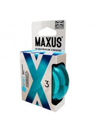 Презервативы Maxus G spot с двойной спиралью - 3 шт. - Maxus - купить с доставкой в Бердске