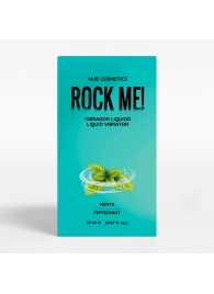 Жидкий вибратор Nuei Rock Me! с ароматом мяты - 20 мл. - Nuei cosmetics - купить с доставкой в Бердске