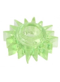 Зеленое эрекционное кольцо-солнце - Toyfa Basic - в Бердске купить с доставкой