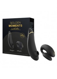 Набор для пар Golden Moments: Womanizer Premium 2 и We-Vibe Chorus - Womanizer