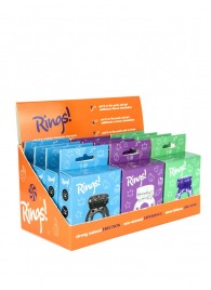 Бокс из 12 эрекционных колец Axle-pin - Lola Games - в Бердске купить с доставкой