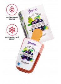 Охлаждающий бальзам для губ «Томный поцелуй» с ароматом черной смородины - 5 мл. - ToyFa - купить с доставкой в Бердске