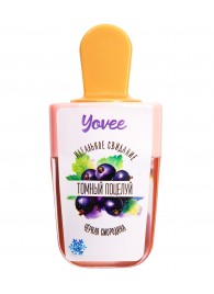 Охлаждающий бальзам для губ «Томный поцелуй» с ароматом черной смородины - 5 мл. - ToyFa - купить с доставкой в Бердске