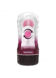 Прозрачный текстурированный мастурбатор Vacuum Cup Masturbator Black Hole - Baile - в Бердске купить с доставкой