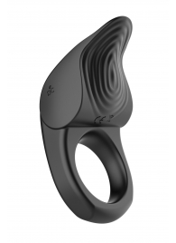 Черное эрекционное виброкольцо Vibro Lust Ring - MALESATION - в Бердске купить с доставкой