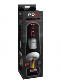 Автоматический мастурбатор с функцией нагрева Milk Me Hotter - Pipedream - в Бердске купить с доставкой