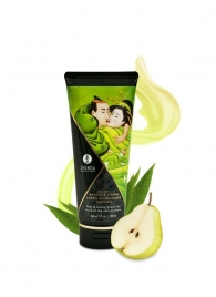 Массажный крем для тела с ароматом груши и зелёного чая Pear   Exotic Green Tea - 200 мл. - Shunga - купить с доставкой в Бердске