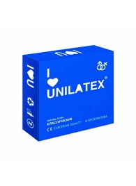 Классические презервативы Unilatex Natural Plain - 3 шт. - Unilatex - купить с доставкой в Бердске