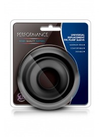 Черный уплотнитель на вакуумную помпу Replacement Pump Sleeve - Blush Novelties - в Бердске купить с доставкой