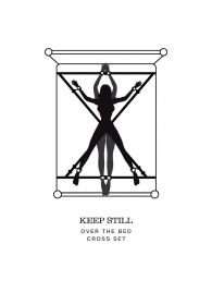 Набор для связывания на кровати Keep Still - Fifty Shades of Grey - купить с доставкой в Бердске