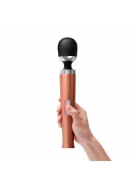 Золотистый вибромассажер Die Cast - Le Wand