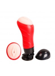 Мастурбатор-вагина Delia с вибрацией и голосом - Baile - в Бердске купить с доставкой