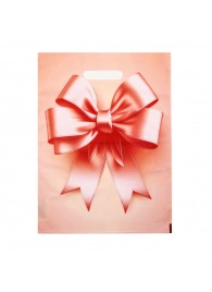 Пакет с принтом в виде банта с вырубной ручкой (30х40 см) - Сима-Ленд - купить с доставкой в Бердске