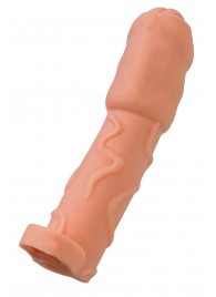 Телесная удлиняющая насадка - 16 см. - ToyFa - в Бердске купить с доставкой
