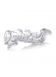 Прозрачная насадка для увеличения члена 2 Inch Clear Extender Sleeve - XR Brands - в Бердске купить с доставкой