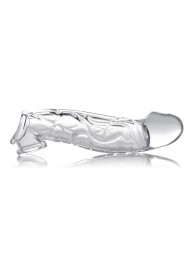 Прозрачная насадка для увеличения члена 2 Inch Clear Extender Sleeve - XR Brands - в Бердске купить с доставкой