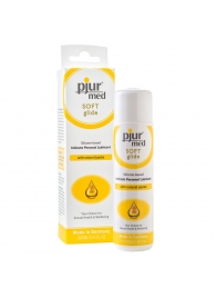 Силиконовый лубрикант с жожоба pjur MED Soft glide - 100 мл. - Pjur - купить с доставкой в Бердске