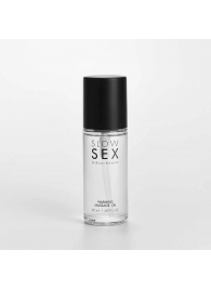 Съедобное cогревающее массажное масло Slow Sex - 50 мл. - Bijoux Indiscrets - купить с доставкой в Бердске