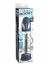 Синяя вакуумная автоматическая помпа Max Boost Pro Flow - Pipedream - в Бердске купить с доставкой