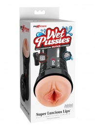 Мастурбатор-вагина в колбе Super Luscious Lips - Pipedream - в Бердске купить с доставкой