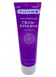 Гель-смазка на водной основе For Men - 100 мл. - Torex - купить с доставкой в Бердске