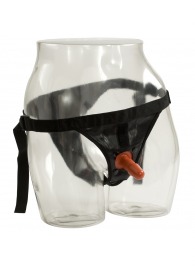 Трусики со штырьком для фиксации насадок Ultra Harness with Plug - Doc Johnson - купить с доставкой в Бердске