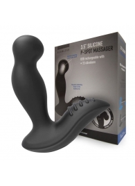 Черный вибромассажер простаты 3,5’’ P-spot Massager - 12,5 см. - Erokay - в Бердске купить с доставкой
