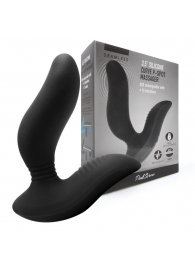 Черный вибромассажер простаты 3,5’’ Curve P-spot Massager - 12 см. - Erokay - в Бердске купить с доставкой