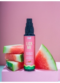 Гель Lick Me с согревающим эффектом и ароматом арбуза - 50 мл. - INTT - купить с доставкой в Бердске