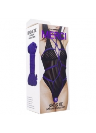 Фиолетовая верёвка для связывания и фиксации Bind Tie - 9,14 м. - Doc Johnson - купить с доставкой в Бердске