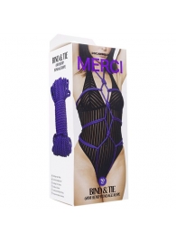 Фиолетовая верёвка для связывания и фиксации Bind Tie - 15,24 м. - Doc Johnson - купить с доставкой в Бердске