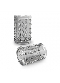 Прозрачная насадка с бороздками STAY HARD COCK SLEEVE 04 CLEAR - Blush Novelties - в Бердске купить с доставкой