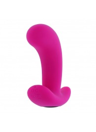 Розовый вибромассажёр простаты с пультом ДУ Hooking Up - 9,5 см. - Selopa - в Бердске купить с доставкой