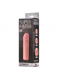 Фаллоудлинитель SUPER HERO Tempter - 16 см. - Lola Games - в Бердске купить с доставкой