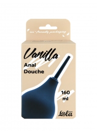 Черный анальный душ Anal Douche M - Lola Games - купить с доставкой в Бердске