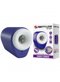 Синий автоматический вибромастурбатор Dj Lady - Baile - в Бердске купить с доставкой